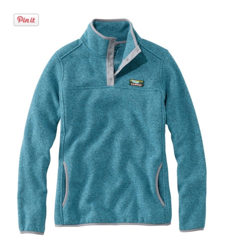 LL Bean Fleece Sweater pullover
